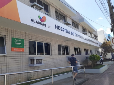 Hospital de Campanha José Fernandes foi inaugurado no dia 17 de junho passado
