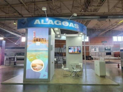Alagoas marca presença na primeira feira de turismo presencial nesta retomada do setor